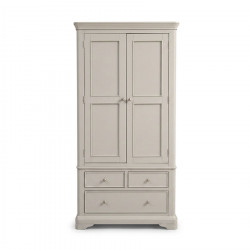 Cora Double Wardrobe Taupe